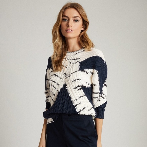 Reiss Sweaters - REISS KNITTED JUMPER Sz. S